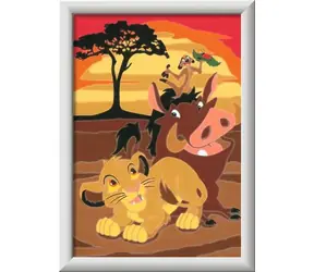 Ravensburger 201754 CreArt Disney: Król Lew / wiek od: 7 lat / wersja: FI/DA/SV/IS/NO/CS/SK/EN