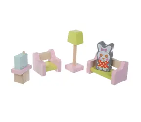 CUBIKA 15030 Salon - meble drewniane dla lalek / od 3 lat