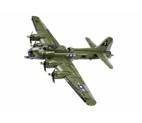 Klocki modelarskie Sluban M38-B1367 Amerykański bombowiec B-17G w skali 1:44 / figurki|elementy: 3|1270 / od 6 lat
