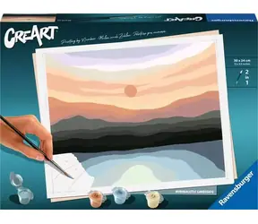 Ravensburger 235155 CreArt Minimalistyczny krajobraz / wiek od: 12 lat / wersja: FI/DA/SV/IS/NO/CS/SK/EN