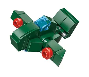 QMAN Trans Collector 3w1 2106-1 Myśliwiec / Zestaw konstrukcyjny / 34 elementy / od 6 lat 