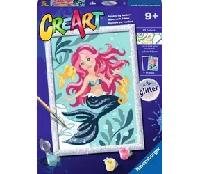 Ravensburger 235681 CreArt Czarująca Syrenka / wiek od: 9 lat / wersja: FI/DA/SV/IS/NO/CS/SK/EN