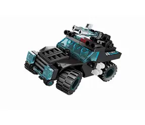 QMAN Shadow Pulse Combat Vehicle 1413-2 Humvee Car / Zestaw konstrukcyjny / 77 elementów / od 6 lat 