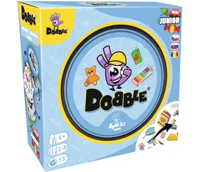 Asmodee Dobble Junior / Liczba graczy: 2-8 / Czas trwania gry: 15 minut / od 4 lat