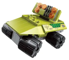 QMAN Thunder Expedition Battle Car 1415-1 Sky-eye Radar Car / Zestaw konstrukcyjny / 81 elementów / od 6 lat 