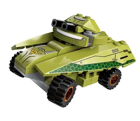 QMAN Thunder Expedition Battle Car 1415-6 Magnetic Storm Armored Car / Zestaw konstrukcyjny / 85 elementów / od 6 lat 