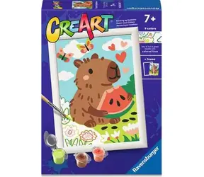 Ravensburger 120233077 CreArt Capybara / wiek od: 7 lat / wersja: międzynarodowa