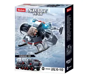 Śmigłowiec patrolowy Sluban Space War M38-B0926F / Lego - kompatybilne / Liczba figurek: 1|107 / od 6 lat