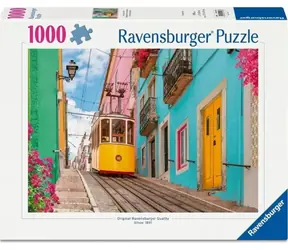 Ravensburger 120019138 Sieć tramwajowa w Lizbonie 1000 elementów / wiek od: 14 lat / wersja: międzynarodowa