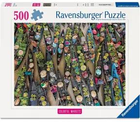 Ravensburger 120018131 Marketplace, Indonezja 500 sztuk / wiek od: 12 lat / wersja: międzynarodowa