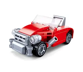 Sluban Builder M38-B0920C Czerwony kabriolet / liczba elementów: 41 / od 4 lat