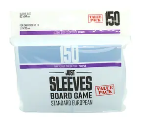 Gamegenic: Just Sleeves - Standardowy europejski pakiet Value (150)