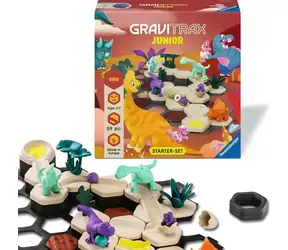 Ravensburger 120200031 GraviTrax Junior Dinosaurs Starter Set S / wiek od: 3 lat / wersja: międzynarodowa