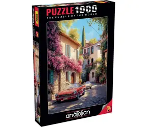 Puzzle ANATOLIAN Ulica Bougainvillea / 1000 elementów / od 12 lat