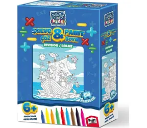 ART PUZZLE 5849 Kolorowanka Dzielenie / 100 elementów / od 6 lat