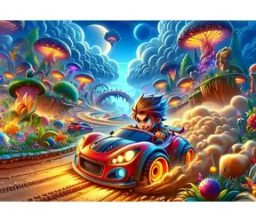 ART PUZZLE 35420 Puzzle Evil Racer / 100 elementów / od 5 lat