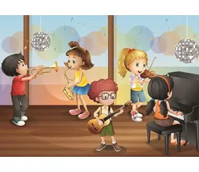 ART PUZZLE 4510 Puzzle Orkiestra dziecięca / 100 elementów / od 6 lat