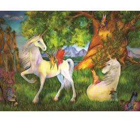 ART PUZZLE 4512 Puzzle Jednorożce / 100 elementów / od 6 lat