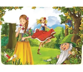 ART PUZZLE 5619 Puzzle Bajkowa Róża / 100 elementów / od 6 lat