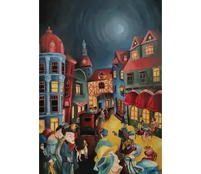 ART PUZZLE 5226 Puzzle Wieczorny zgiełk / 1000 elementów / od 15 lat