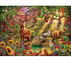 ART PUZZLE 5176 Puzzle Magiczny Las / 1000 elementów / od 15 lat