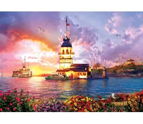 ART PUZZLE 5179 Puzzle Maiden's Tower / 1000 elementów / od 15 lat
