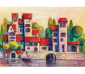 ART PUZZLE 5213 Puzzle Naturalne Miasto / 1000 elementów / od 15 lat