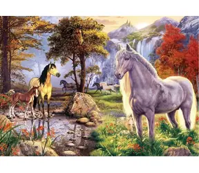 ART PUZZLE 5215 Puzzle Ukryte Konie / 1000 elementów / od 15 lat