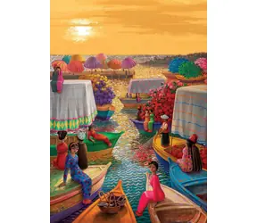 ART PUZZLE 5238 Puzzle Flower Harbor / 1000 elementów / od 15 lat