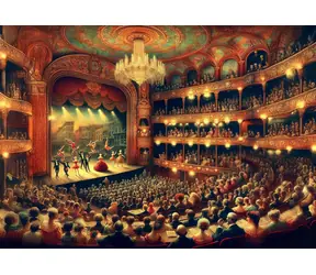 ART PUZZLE 41013 Puzzle Scena teatralna / 1000 elementów / od 15 lat