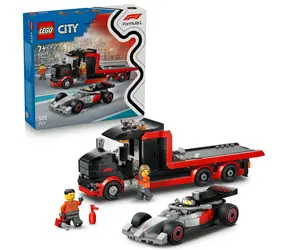 LEGO® City 60493 Ciężarówka wystawowa F1® z samochodem wyścigowym Audi F1® / Liczba elementów: 508 / od 7 lat