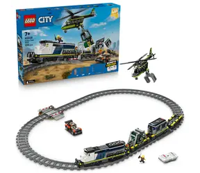 LEGO® City 60508 Napad na pociąg policyjny / Liczba elementów: 1313 / od 7 lat