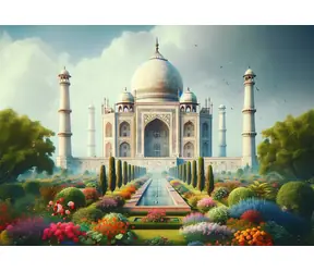 ART PUZZLE 41012 Puzzle Taj Mahal / 1000 elementów / od 15 lat