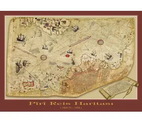 ART PUZZLE 4308 Puzzle Mapa Kapitana Reise'a / 1000 elementów / od 15 lat