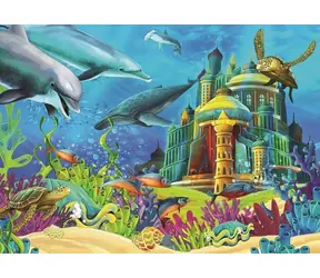 ART PUZZLE 4525 Puzzle Podwodny zamek / 150 elementów / od 6 lat
