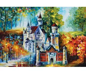 ART PUZZLE 5395 Puzzle Zamek Neuschwanstein / 1500 elementów / od 15 lat