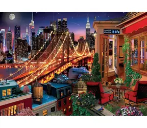 ART PUZZLE 5376 Puzzle Brooklyn z tarasu / 1500 elementów / od 15 lat