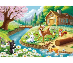 ART PUZZLE 35040 Puzzle Wiosenna radość / 25 elementów / od 3 lat