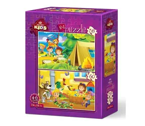 ART PUZZLE 5584 Puzzle Świąteczna rozkosz / 35+60 elementów / od 4 lat