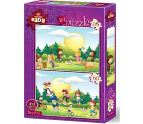 ART PUZZLE 4497 Puzzle Playtime / 35+60 elementów / od 4 lat