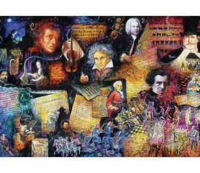 ART PUZZLE 5109 Puzzle Znani kompozytorzy / 500 elementów / od 8 lat