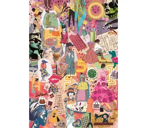 Clementoni 37071 Puzzle Więcej znaczy więcej: Moda i design 1000 elementów