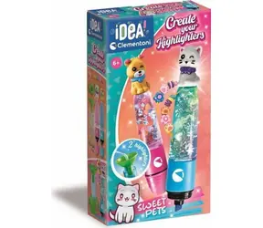 Clementoni IDEA Kreatywny zestaw do tworzenia markerów Sweet Pets / od 6 lat