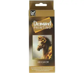 CRAFT ID Diamentowy obraz Koń 14x18cm