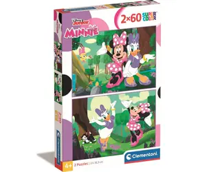 Clementoni 24815 Puzzle Minnie 2x60 elementów / od 5 lat
