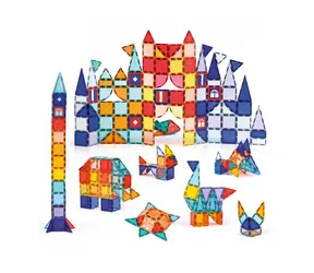 Zestaw klocków magnetycznych Ludi XXL 100 elementów / od 3 lat