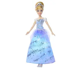 Lalka Princess Disney Mattel ze światłami i dźwiękami / od 3 lat