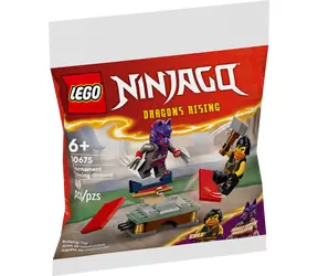 LEGO® NINJAGO® 30675 Plac ćwiczeń turniejowych i KAI i starcie w świątyni Rapton / Liczba elementów: 49 / od 6 lat