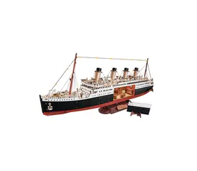 Drewniana układanka Robotime 3D Eternal Atlantic Voyage 1912 / 433 elementy / od 14 lat