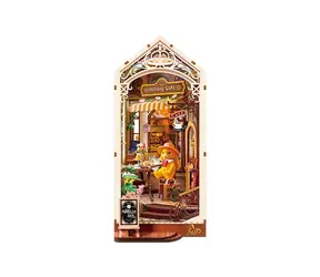 Robotime Puzzle 3D Domek w miniaturze Kawiarnia świąteczna / 171 elementów / od 14 lat